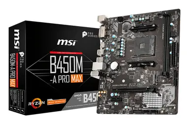 MSI Computer B450M-A Pro Max, image 4