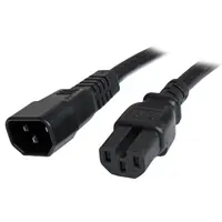 StarTech.com 6 ft (1.8 m) Heavy Duty Extension Cord W/ IEC 60320 C14 to C15 Connectors; 250V at, image 3