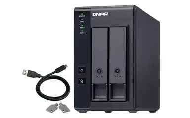 QNAP 2-Bay 3.5 SATA HDD USB 3.1 GEN2 10GBPS, image 4