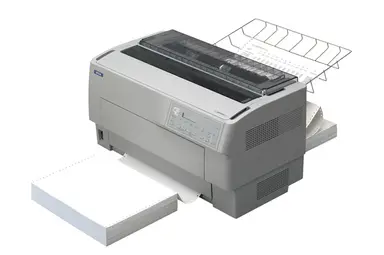 Epson Print DFX-9000 Personal Printer - Monochrome - Dot-Matrix - 1550 CPS - 10 Cpi - Seria