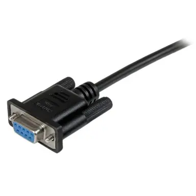 StarTech.com Connect Your Serial Devices, and Transfer Your Files - 2M DB9 Null Modem Cable, image 6