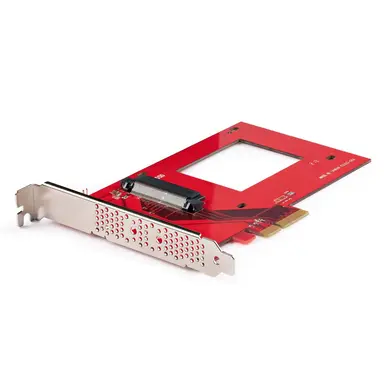 StarTech.com U.3 to PCIe Adapter Card - PCIe 4.0 X4 Adapter U.3 NVMe SSDS - SFF-TA-1001 PCI