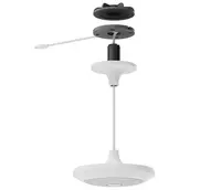 Logitech Mic Pod Pendant Mount - Off-White, image 3