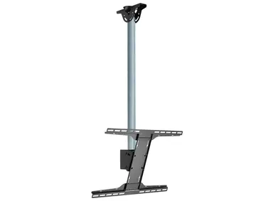 Peerless Industries Ceiling Kit - BLACK/ZINC Plated - Kit INCLUDES: Cathedral Ceiling Plate 39IN (1