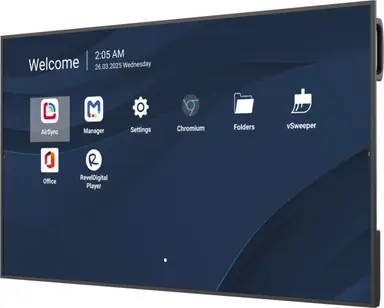 ViewSonic 55 in 4K Commercial Display, 500NITS, 5000:1, 8GB RAM/32GB Storage, HDMI X4, image 7