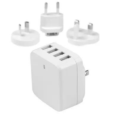 StarTech.com Charge 2 Tablets and 2 Phones Simultaneously, from Almost Anywhere in the World