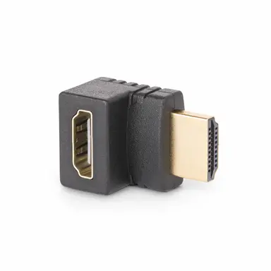 StarTech.com Down Angle HDMI 2.0 Adapter, Male to Female, Vertical 90-Degree Angled HDMI Port, image 6