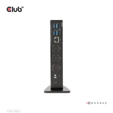 Club 3D B.V USB2 (10G) Typec 3X 4K60HZ Dock, image 5