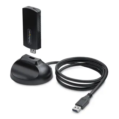 StarTech.com Wi-Fi 6E USB Adapter/Dongle, for Desktop/Laptop PC, Wireless NIC W/Foldable Ante, image 4