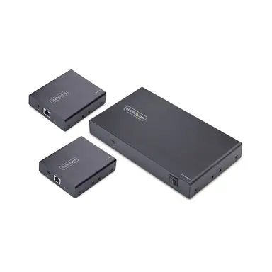 StarTech.com 4-Port HDMI Extender and Splitter Over Cat6, 4K 60HZ, up to 230 ft (70M), 1X4 HDM