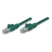 Intellinet Patch Cable Cat 5E UTP Green 1 ft Snagless Boot, image 3