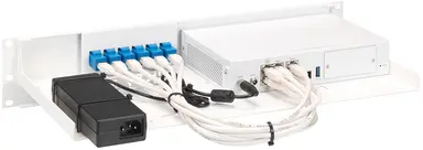 RACKMOUNT.IT Rack Mount Kit - White - 1.3U - This Rack IS Custom-Designed to Perfectly Accomm, image 7
