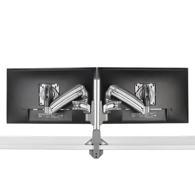Chief Manufacturing KX Clmn Desk Mnt Dual 2L Arms Slv
