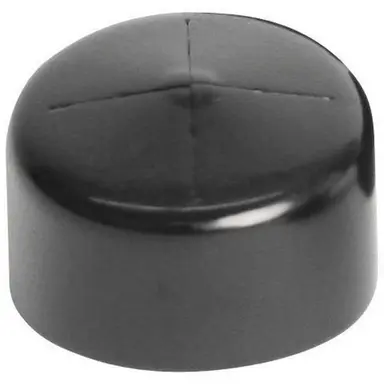Chief 10 Pack 1-1/2 NPT Cap Black Vinyl