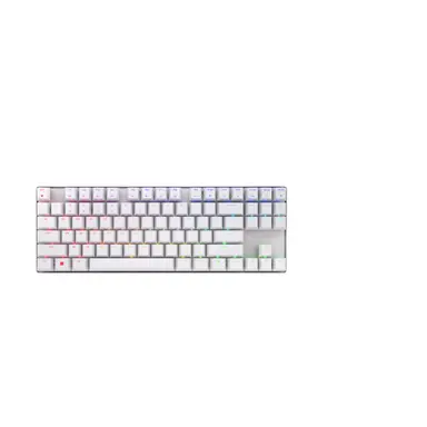 Cherry Americas Cherry White Wired Compact Keyboard, image 4