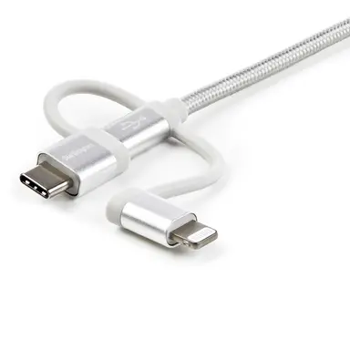StarTech.com Micro USB, USB Type-C & Lightning - Braided Nylon Jacket Cable Does Not Kink or, image 8