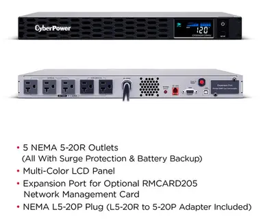 Cyberpower Systems (USA) 2000VA/1200W 1U RM Sinewave, image 6