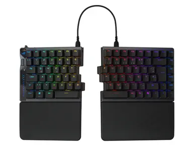 ASUS Rog Falcata 75% Split Gaming Keyboard with Hot-Swappable Rog Hfx V2 Magnetic Swi, image 5