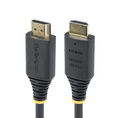 StarTech.com 4M (13 ft) Premium Certified High Speed HDMI Cable, 4K 60HZ/1440P 144HZ, HDR10/HD