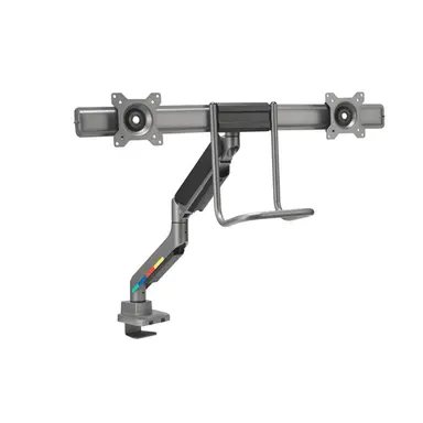 Kensington Computer Smartfit Dual Monitor Arm with Crossbar and Handle, image 4
