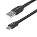 StarTech.com 15 ft (4.5 m) USB-a to USB-C Charging Cable, Charge & Sync, 3A, USB 2.0, Tpe Jacke, image 5