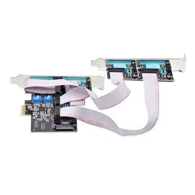 StarTech.com 4-Port Serial PCIe Card, Quad-Port PCI Express to RS232/RS422/RS485 (DB9) Serial, image 7