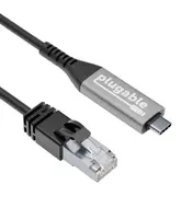Plugable Technologies Plugable USB C to Ethernet Cable - Directly Connected LAN Gigabit Network Adapte, image 3
