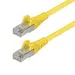 StarTech.com 1 ft Yellow Cat6a Ethernet Cable, Snagless RJ45, 10G, 100W PoE, S/FTP, LSZH, 27AW, image 5