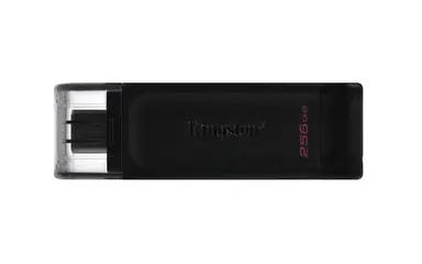 Kingston 256GB USB-C 3.2 Gen 1 Datatraveler 70, image 2