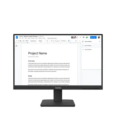 Lenovo S22-4E, 22 Inch FHD Monitor with IPS and 100HZ Refresh Rate