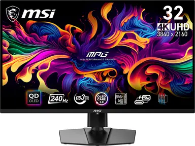 MSI Computer Mpg 321URX Qd-Oled Monitor