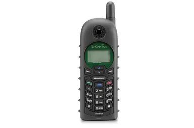 Engenius Technologies Cordless Handset - Keypad - 3-Way - LCD Display - Monochrome - Speakerphone Butt