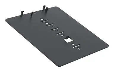 Spacepole Payment MOUNT: Verifone MX925/MX915 Multigrip Plate NO Handle (BLACK) - A Cost, image 2