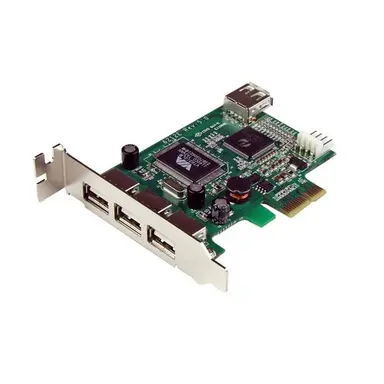 StarTech.com Add 4 USB 2.0 Ports to Your Low Profile/Small Form Factor Computer Through a PCI