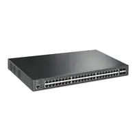 Omada Networks by TP Link Jetstream 48-Port Gigabit and 4-Port 10GE SFP+ L2+ Managed Switch with 48-Port, image 3