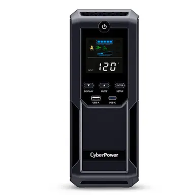 CyberPower Systems (USA) UPS - Mini Tower - Line-Interactive - 120 Vac - 900WATT - 1500VA