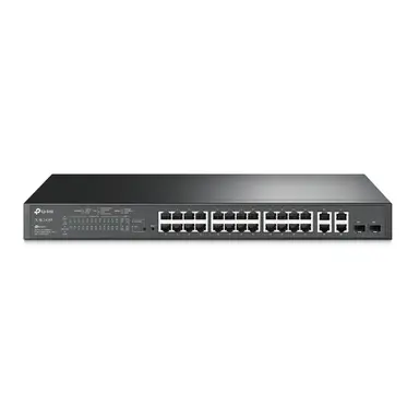 Omada Networks BY TP Link Jetstream 24-PORT 10/100MBPS + 4-PORT Gigabit Smart Switch with 24-PORT POE+, image 4