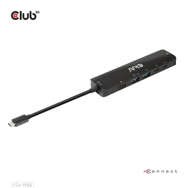Club 3D B.V Club 3D USB-C, 6-in-1 Hub