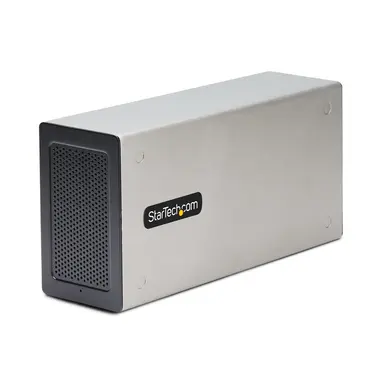 StarTech.com Thunderbolt 3 PCIe Expansion Chassis, Enclosure Box W/Dual PCI-E Slots, External