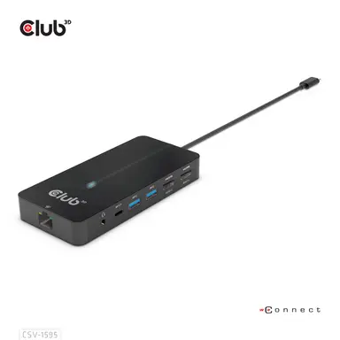 Club 3D B.V USB-C 7-IN-1 Hub with 2X HDMI 2X Usb-A 1X RJ45 1X 3.5MM Audio 1X US, image 7