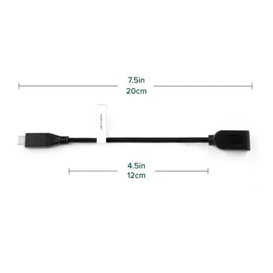 Plugable Technologies Plugable USB C to USB Adapter Cable with Driverless Technology, Enables Connecti, image 7