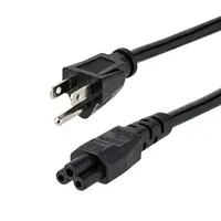 StarTech.com 6 ft Laptop Power Cord NEMA 5-15P to IEC C5 AC Power Cord for Most Notebooks PO, image 3