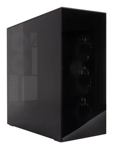 Arctic Cooling Xtender (BLACK)-PC Case-Mid Tower-Tempered Glass Panel-Included a-RGB Fans, image 6