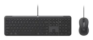 Logitech Signature Slim Wired Combo MK625 for Business (Graphite) - Brown Box; Logitech