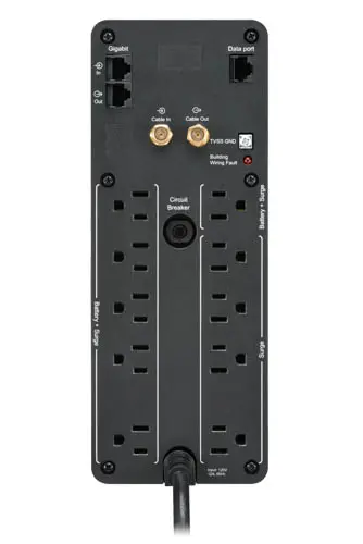 APC by Schneider Electric UPS - Tower - Line-Interactive - 120 V - 810WATT - 1350VA - 12A - USB, image 2