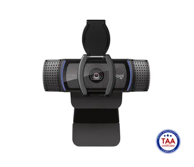 Logitech C920E HD 1080P Webcam - Mic-Enabled, TAA Compliant, image 6