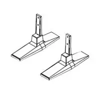LG Electronics USA Stand for 55/49UH5B, image 3