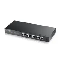Zyxel Communications Fanless 8 Port Gbe L2 Web Managed Switch - 8 X Gbe RJ-45 - Power Supp, image 3