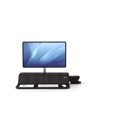 Fellowes Lotus RT Sit-Stand Workstation Black, image 6