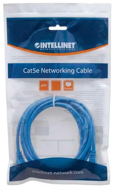 Intellinet 14 FT Blue Cat6 Snagless Patch Cable, image 6
